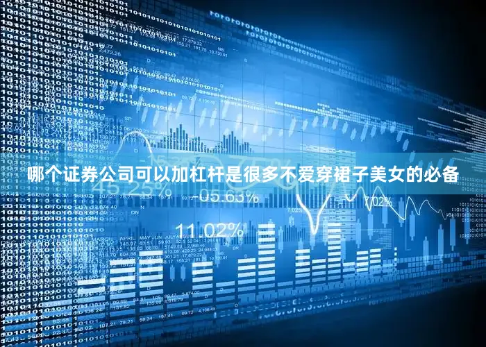 哪个证券公司可以加杠杆是很多不爱穿裙子美女的必备